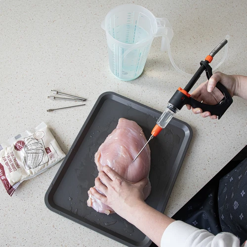 Poolautomaatne lihainjektor koos nõelakomplektiga ja voolikuga - 13