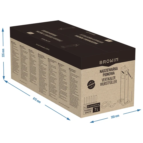 Premium-klassi vertikaalne vorstitäitja, 7 L - 13