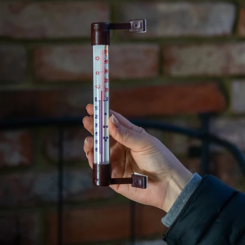 Pruun välistermomeeter (-50°C kuni +50°C) 18 cm - 4
