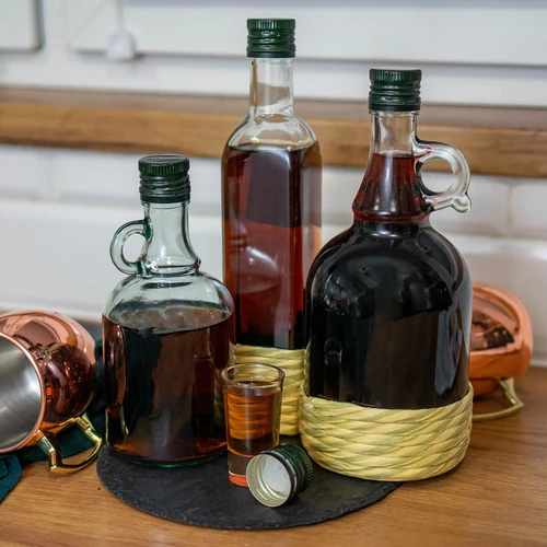 Pudel Gallone 1L punutisega, keeratava korgiga - 6