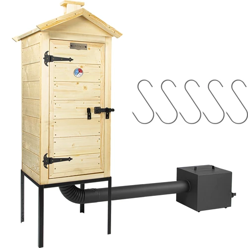 Puidust suitsuahi 100 cm, tulekoldega - 2