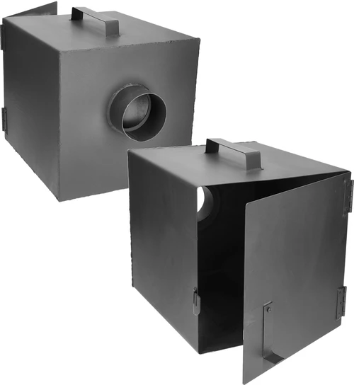 Puidust suitsuahi 100 cm, tulekoldega - 6