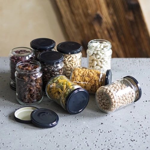 Purk 250 ml, fi 66/4, must keeratav kaas - 6 tk - 6