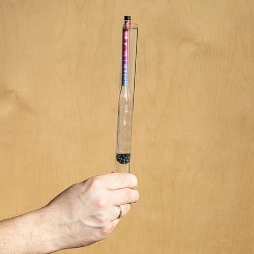 Purunemiskindel alkoholomeeter koos proovitoruga, mõõtevahemik 20–98% - 5