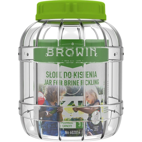 Purunemiskindel hapenduspurk, 3 L - 3