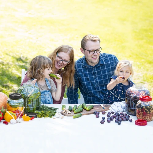 Purunemiskindel, mitmeotstarbeline purk musta keeratava kaanega, 8 l - 6