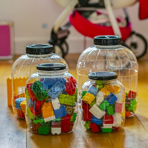 Purunemiskindel, mitmeotstarbeline purk musta kruvikaanega, 5 l - 11