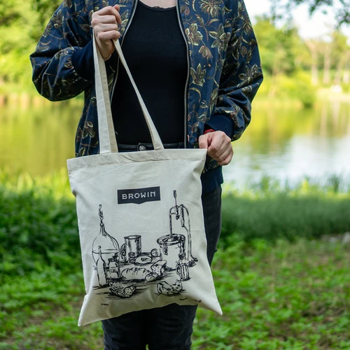 Puuvillane kott - koduse toiduainete töötlemise visand - 3