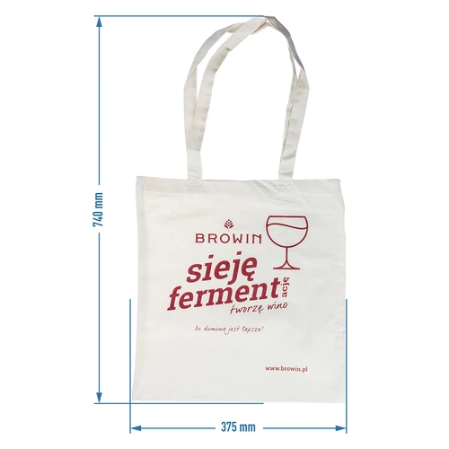 Puuvillane kott - külvan käärimist - 2