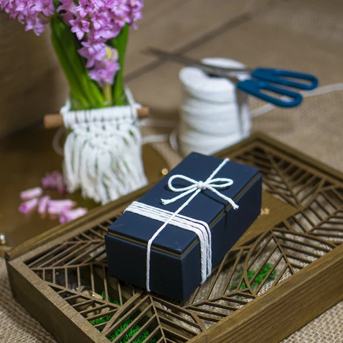 Puuvillane lihavalmististe sidumisnöör, valge (240°C) 145 m - 4