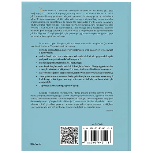 Raamat "Destillaatide valmistamine A-st Ž-ni" (poola keeles) - 2