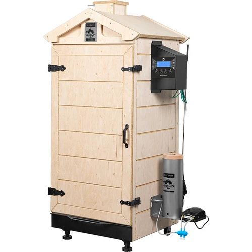 Raamita dragON PLYWOOD NATURE suitsuahi Wi-Fi-juhtseadmega, 200 L - 2