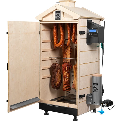 Raamita dragON PLYWOOD NATURE suitsuahi Wi-Fi-juhtseadmega, 200 L - 4