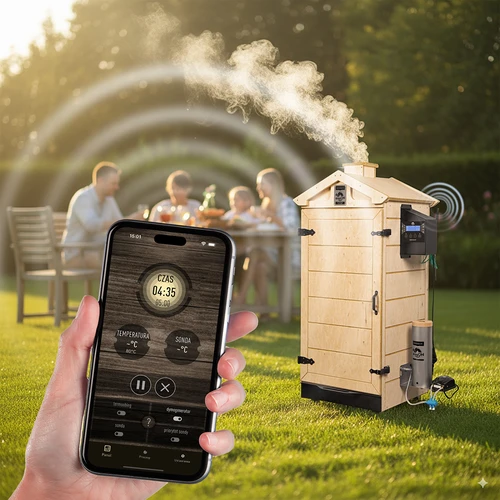 Raamita dragON PLYWOOD NATURE suitsuahi Wi-Fi-juhtseadmega, 200 L - 9