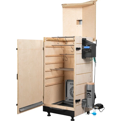 Raamita suitsuahi dragON PLYWOOD NATURE Wi‑Fi‑kontrolleriga, 200L - 3