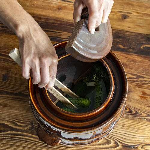 Raskuskivi tünnidele, kivikeraamiline, Ø 15 cm - 7