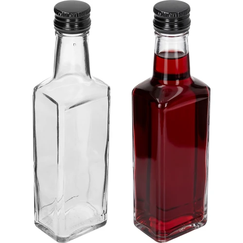 Receptura pudel 250 ml, musta keeratava korgiga, 1 tk. - 4