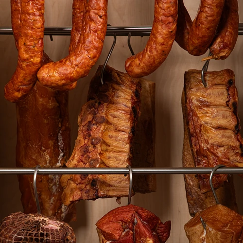 Riputuslatid puidust suitsuahjude jaoks (450 mm) 4 tk. - 3