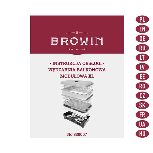 Rõdusuitsuahi reguleeritava mahuga - 8