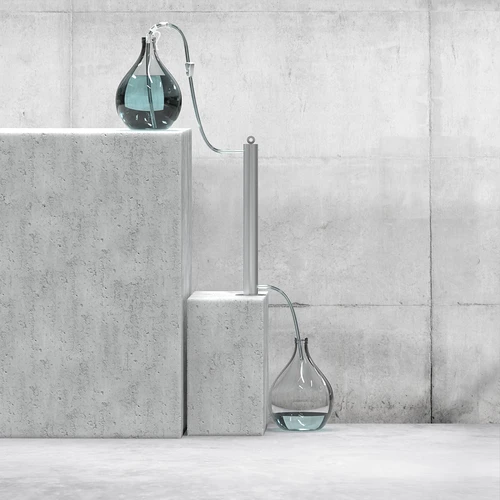 Roostevabast terasest filtrikolonn, riputatav, komplektis tarvikud ja aktiivsüsi - 9