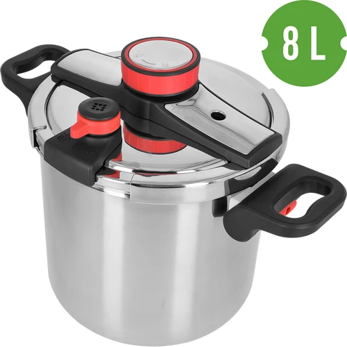 Roostevabast terasest survepott, 8 L - 3
