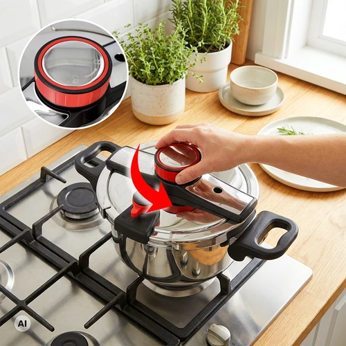Roostevabast terasest kiirkeedupott, 6 L - 5