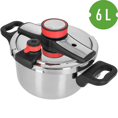 Roostevabast terasest kiirkeedupott, 6 L - 3