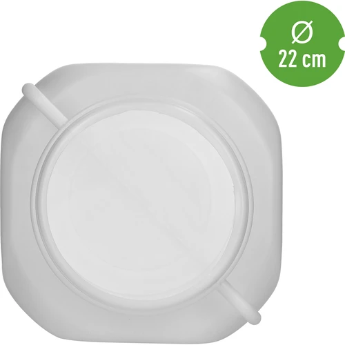 Ruudukujuline tünn, 50 L, valge, käepidemetega 50 L - 5