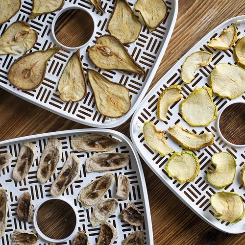 Seente, puuviljade, köögiviljade ja ürtide kuivati, reguleeritava temperatuuriga, 240 W, valge - 18