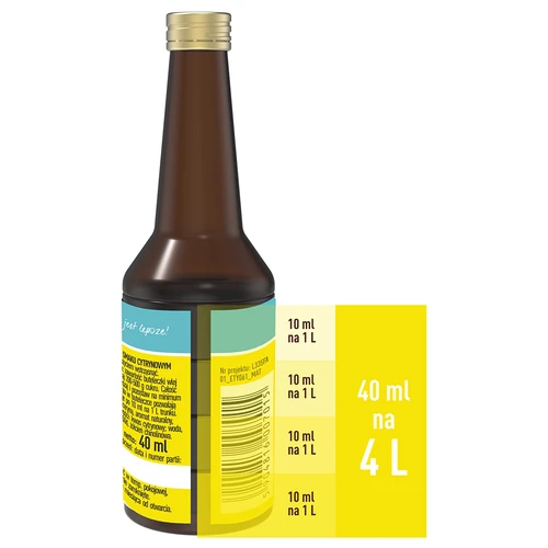 Sidrunimaitseline essents loodusliku aroomiga 4 L jaoks – 40 ml - 5