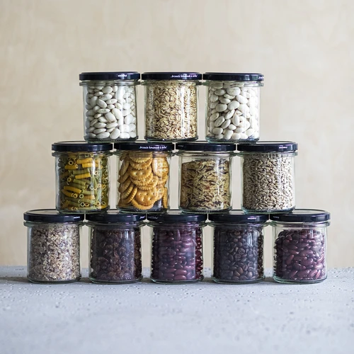 Sirge seinaga purk 350 ml, fi82, must keeratav kaas - 6 tk - 5