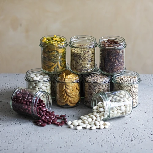 Sirge seinaga purk 350 ml, fi82, must keeratav kaas - 6 tk - 7