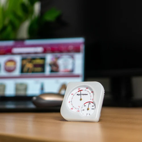 Sisemine bimetalltermomeeter hügromeetriga (-20 kuni +50 °C) mix - 8