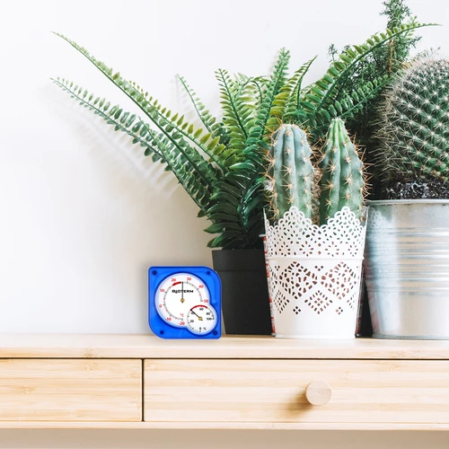 Sisetermomeeter (bimetall) hügromeetriga (-20 kuni +50 °C), sinine - 5