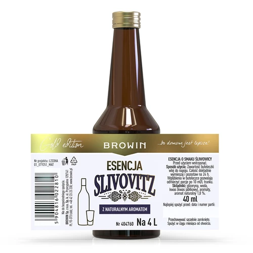 Slivovitsa maitseessents, 4 L jaoks, 40 ml - 4