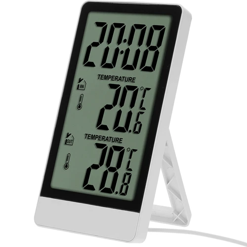 Soensi elektrooniline termomeeter – sondiga, valge - 3