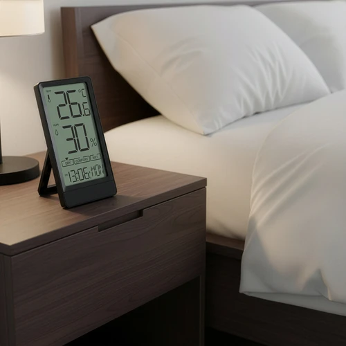 Soensi elektrooniline toatermomeeter, must - 7