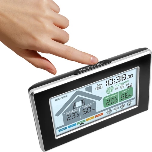 Soensi ilmajaam – elektrooniline, juhtmevaba välisanduriga - 3