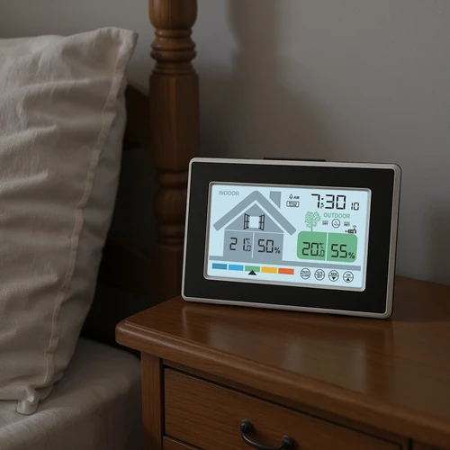 Soensi ilmajaam – elektrooniline, juhtmevaba välisanduriga - 7