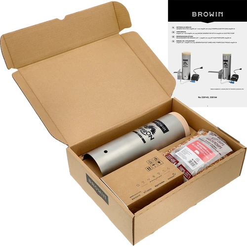 Suitsuahi 115 L dragON Wood 60E, puidust, elektrilise kütmismooduli ja juhtseadmega - 11