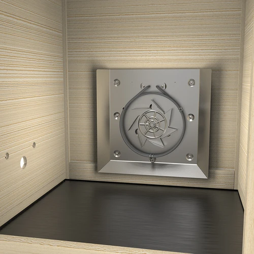 Suitsuahi 115 L dragON Wood 60E, puidust, elektrilise kütmismooduli ja juhtseadmega - 8