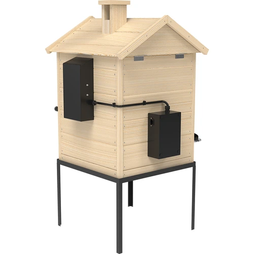 Suitsuahi 115 L dragON Wood 60E, puidust, elektrilise kütmismooduli ja juhtseadmega - 4