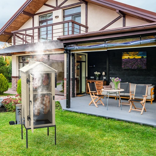 Suitsuahi 200 L dragON Larch E21 - lehisepuust, elektrilise kütmismooduli ja kontrolleriga - 20