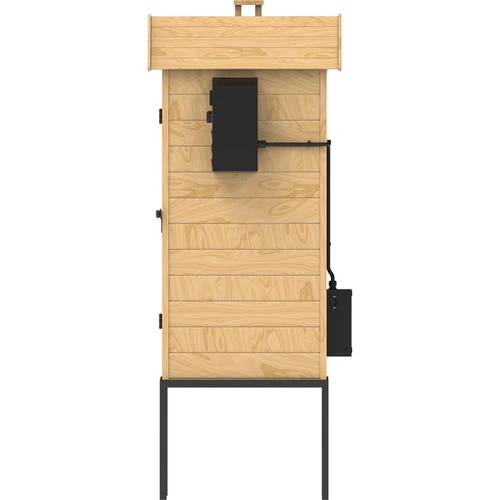 Suitsuahi 200 L dragON Larch E21 - lehisepuust, elektrilise kütmismooduli ja kontrolleriga - 4