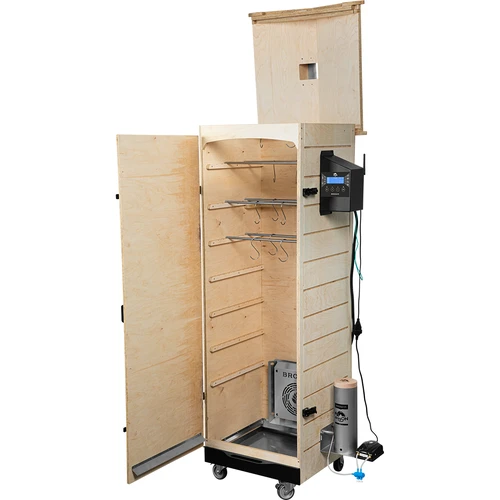 Suitsuahi dragON PLYWOOD NATURE – raamita, modulaarne, Wi‑Fi-kontrolleriga, 320 l - 3