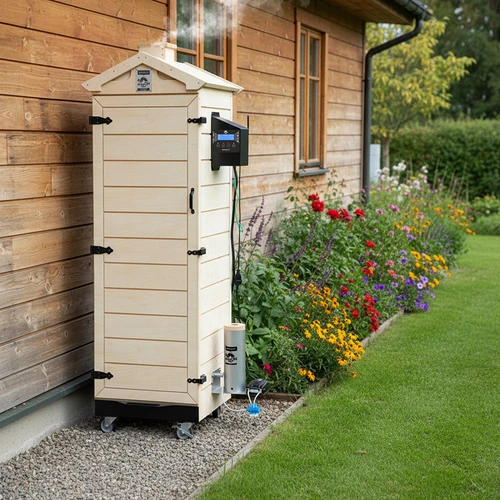 Suitsuahi dragON PLYWOOD NATURE – raamita, modulaarne, Wi‑Fi-kontrolleriga, 320 l - 15