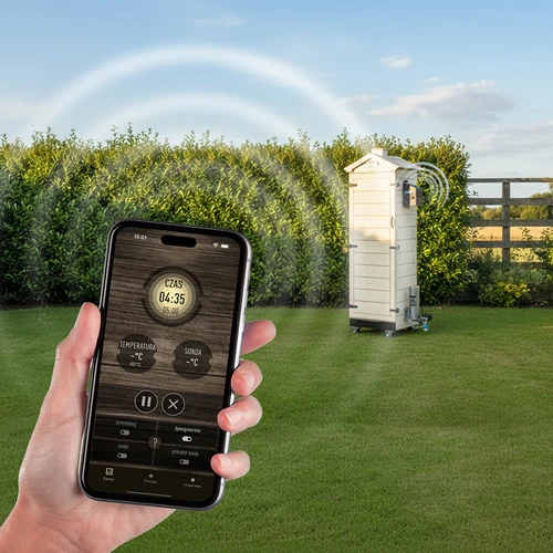 Suitsuahi dragON PLYWOOD NATURE – raamita, modulaarne, Wi‑Fi-kontrolleriga, 320 l - 12