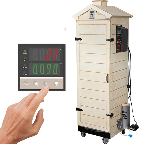 Suitsuahi dragON PLYWOOD NATURE – raamita, mooduldisainiga, digitaalse kontrolleriga, 320L