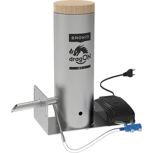 Suitsuahi Wi‑Fi-ga, 200 L – dragON WOOD 100IQ elektrilise kütteamooduli ja kontrolleriga, puuküttega - 13