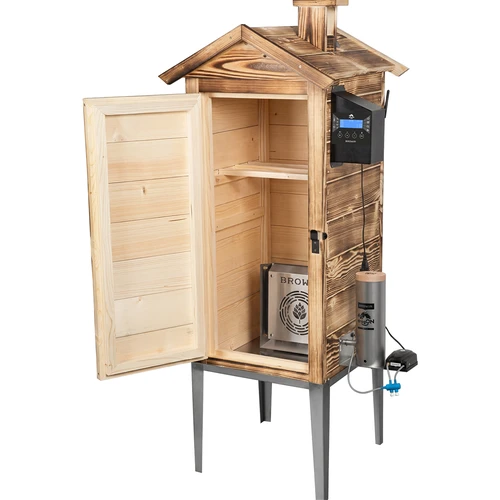 Suitsuahi Wi‑Fi-ga, 200 L – dragON WOOD 100IQ elektrilise kütteamooduli ja kontrolleriga, puuküttega - 2